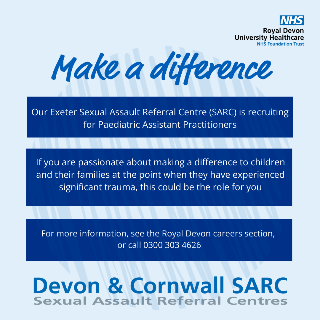 Careers Devon & Cornwall SARC NHS